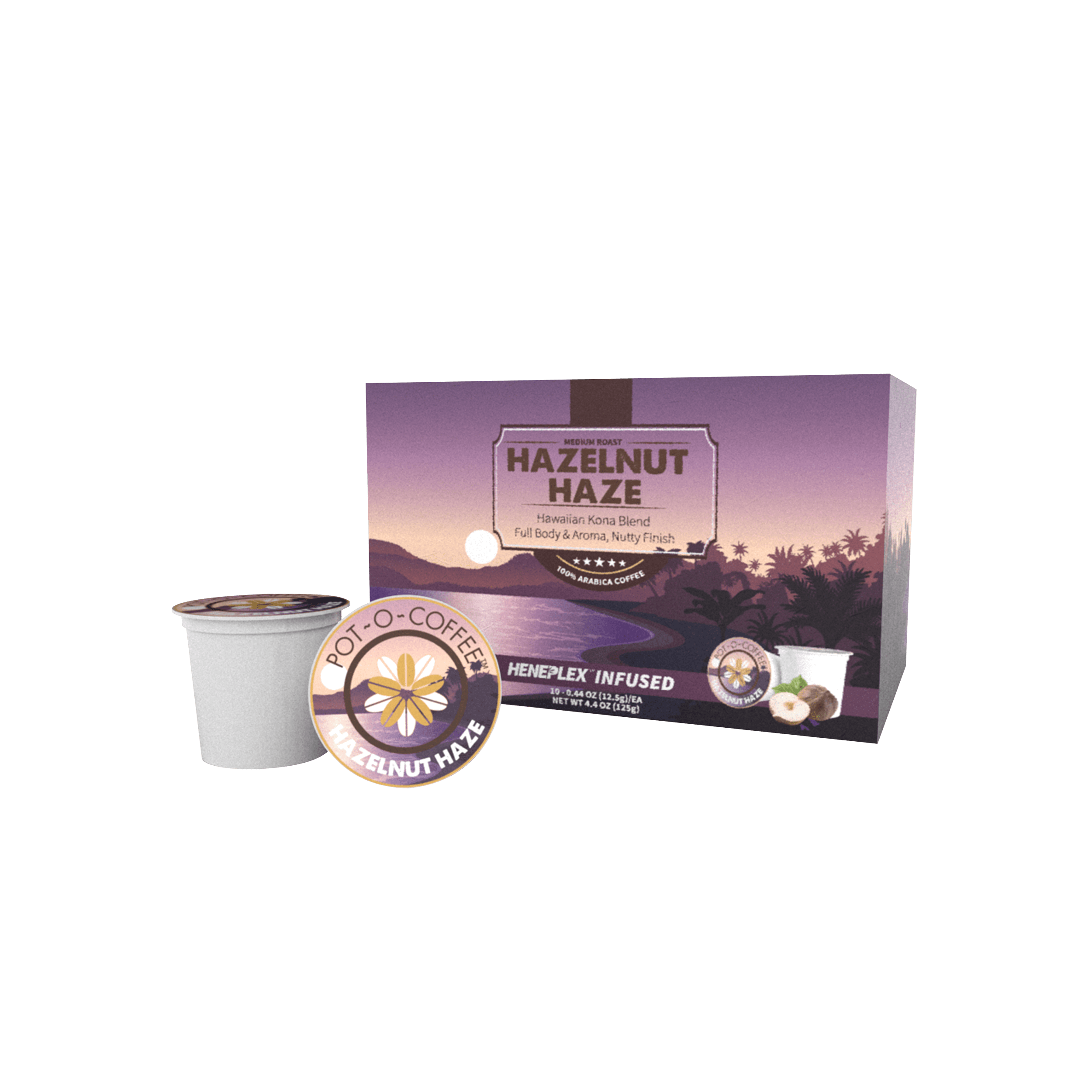 Pot-O-Coffee Hazelnut Haze – K-Cup